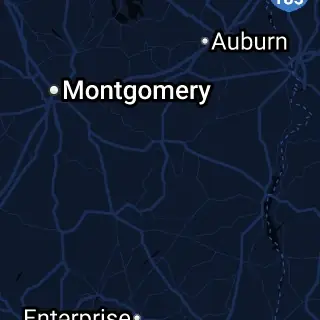 Bullock County, AL Map