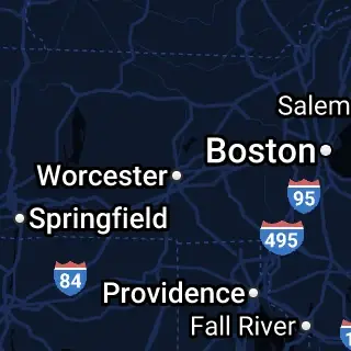 Worcester County, MA Map