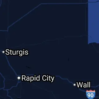 Meade County, SD Map