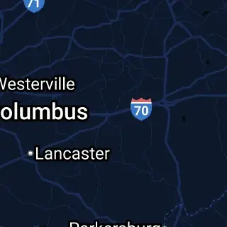 Muskingum County, OH Map