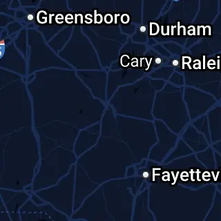 Lee County, NC Map