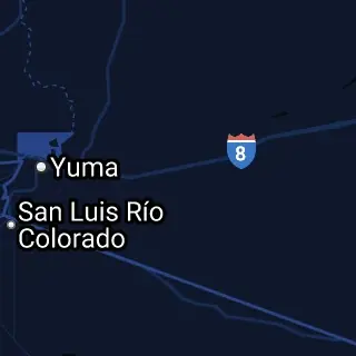 Yuma County, AZ Map