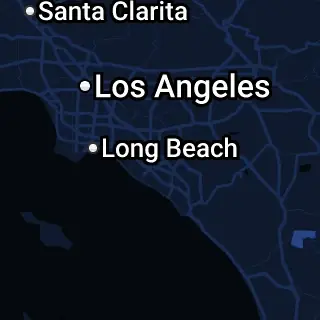 Orange County, CA Map