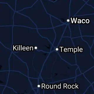 Bell County, TX Map