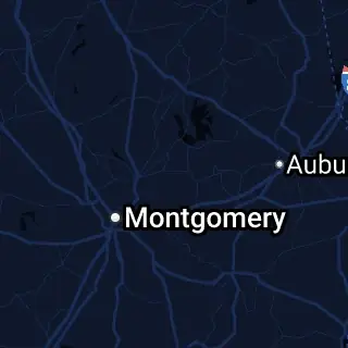Elmore County, AL Map
