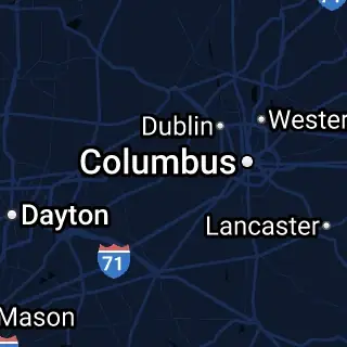 Madison County, OH Map