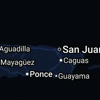 Toa Alta County, PR Map