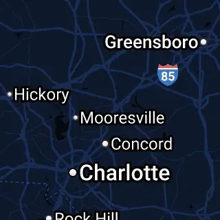 Rowan County, NC Map