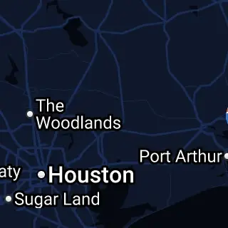 Liberty County, TX Map