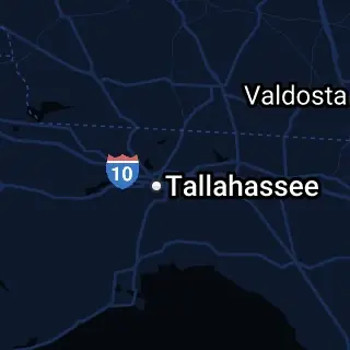 Leon County, FL Map