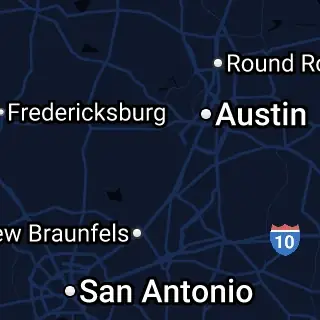 Hays County, TX Map