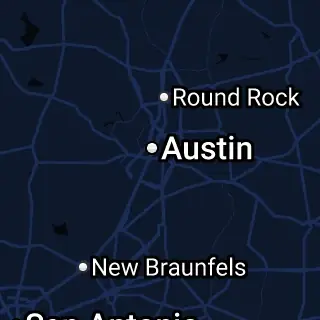 Travis County, TX Map