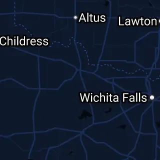 Wilbarger County, TX Map