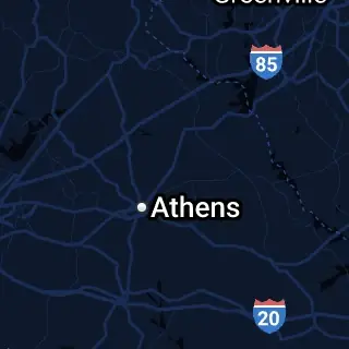Madison County, GA Map