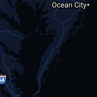 Accomack County, VA Map