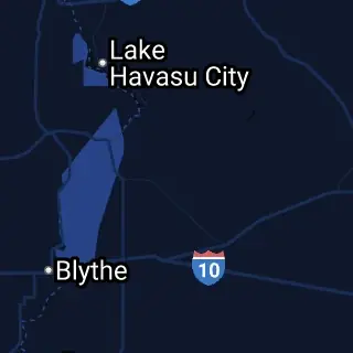 La Paz County, AZ Map