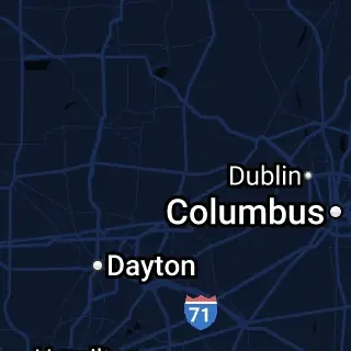 Champaign County, OH Map