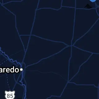Webb County, TX Map