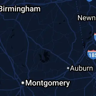 Tallapoosa County, AL Map