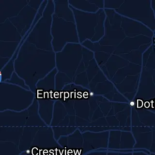 Coffee County, AL Map