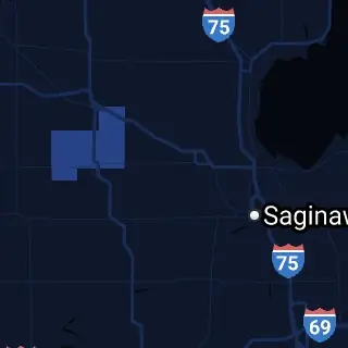 Midland County, MI Map