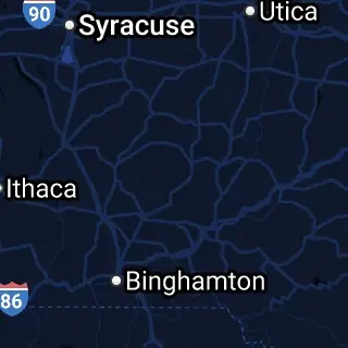 Chenango County, NY Map