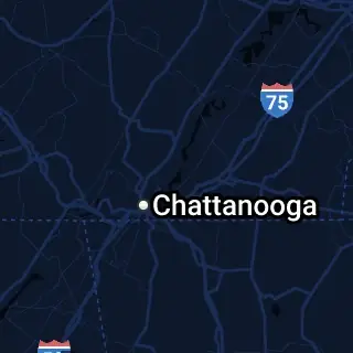 Hamilton County, TN Map
