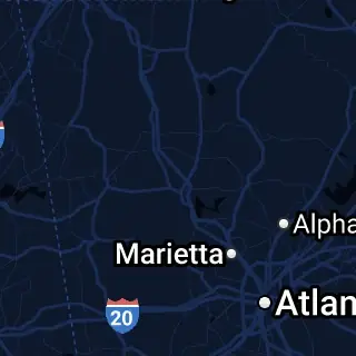 Bartow County, GA Map