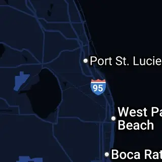 Martin County, FL Map