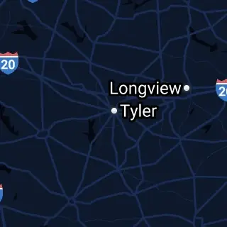 Smith County, TX Map