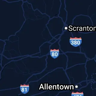Luzerne County, PA Map