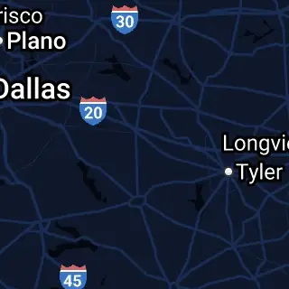 Van Zandt County, TX Map