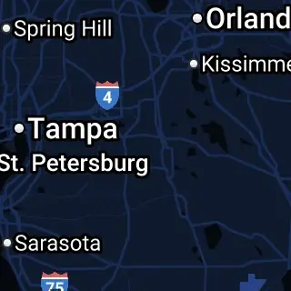 Polk County, FL Map