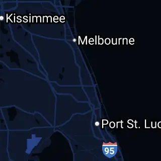 Indian River County, FL Map