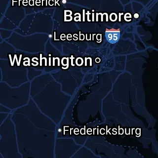 Fairfax County, VA Map