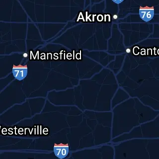 Holmes County, OH Map