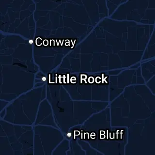 Lonoke County, AR Map