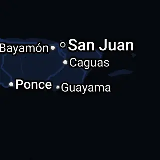 Yabucoa County, PR Map