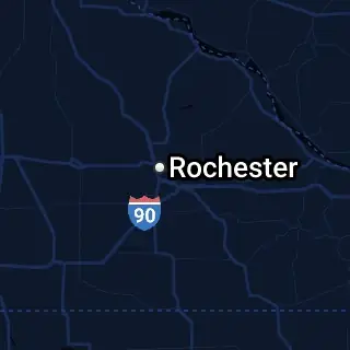Olmsted County, MN Map