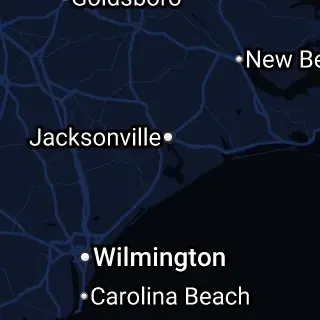 Onslow County, NC Map