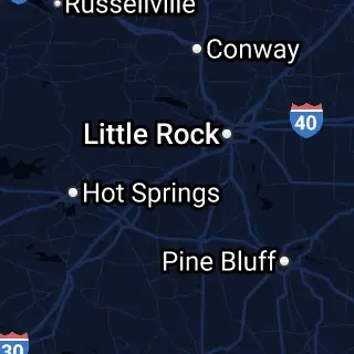 Saline County, AR Map