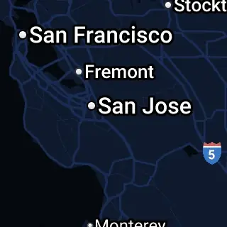 Santa Clara County, CA Map