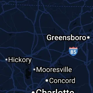 Davie County, NC Map