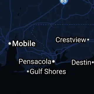 Escambia County, FL Map