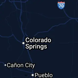 El Paso County, CO Map