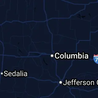 Boone County, MO Map