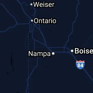 Canyon County, ID Map