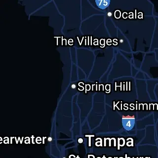Hernando County, FL Map