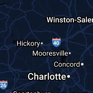 Catawba County, NC Map