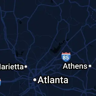 Forsyth County, GA Map